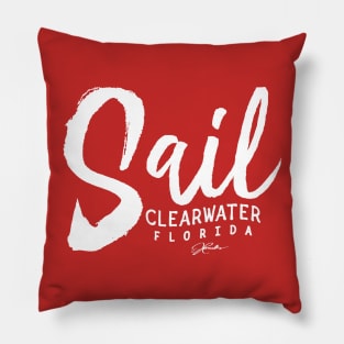 Sail Clearwater, Florida Pillow