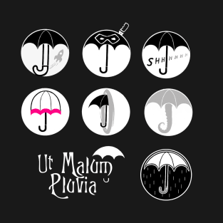 Ut Malum Pluvia - Umbrella Academy TV show - When Evil Rains T-Shirt