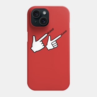 Finger Guns Phone Case