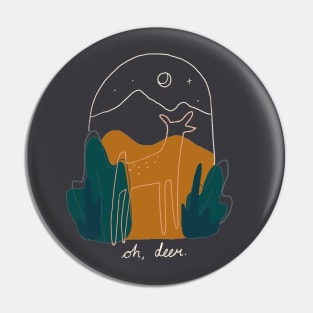 Oh, Deer Pin