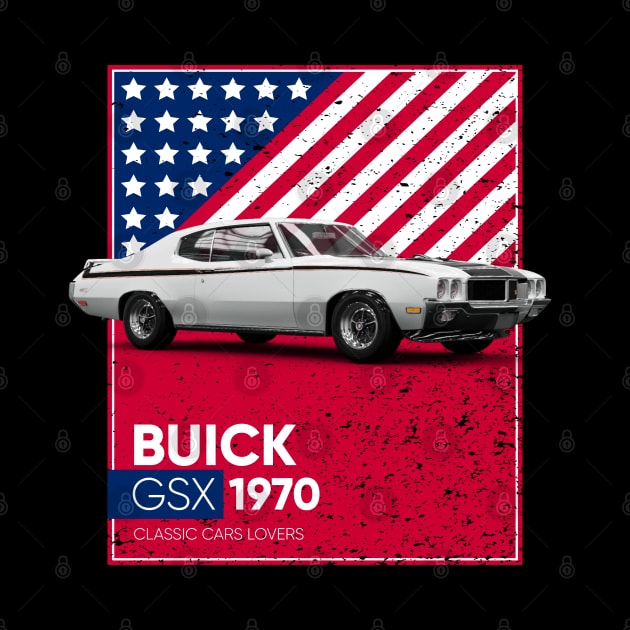 Classic Car Buick GSX 1970 by cecatto1994