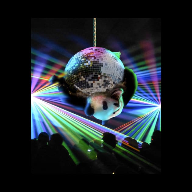 Panda Disco Ball by Random Galaxy