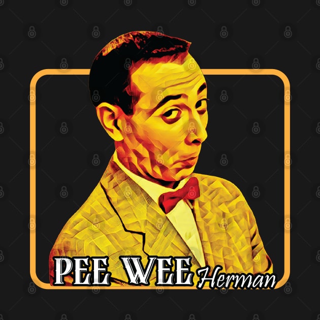 Pee Wee Herman - Retro 90s Style Fan Art by Trendsdk