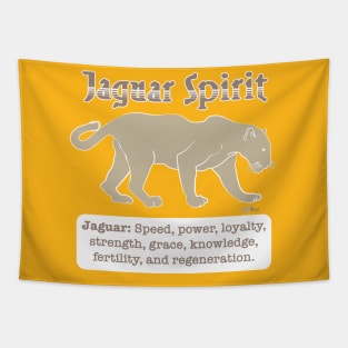 Spirit Animal-Jaguar Tapestry