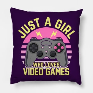 Girl Gamers Pillow