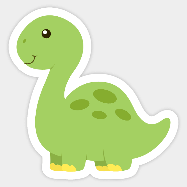 Dinosaur Kids Dino Design - Dino Kids - Sticker