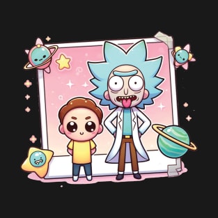 Kawaii Rick and Morty T-Shirt