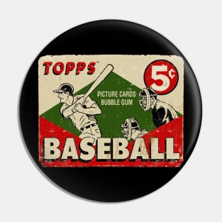 VINTAGE BASEBALL - TOPPS PICTURE CARDS Pin