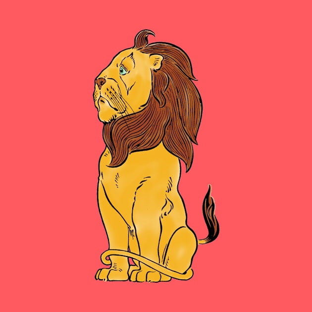 Vintage Lion from the Wizard of Oz by MasterpieceCafe