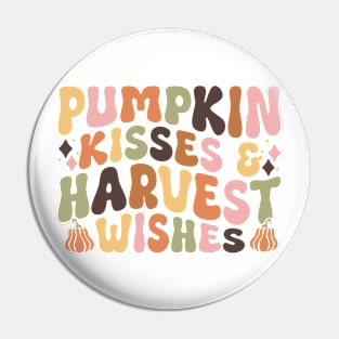 Pumpkin Kisses & Harvest Wishes Pin