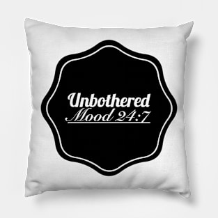 Unbother Mood 27:4 Pillow