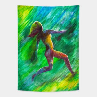 Running for freedom by #Bizzartino Tapestry