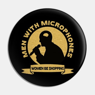 Men with Microphones Podcast Pin