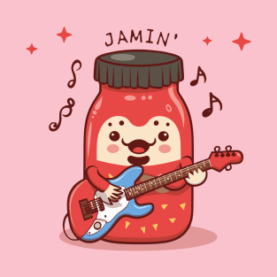 kawaii cute strawberry jammin T-Shirt