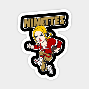 San Francisco Ninettes Magnet