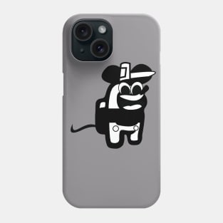 Mickey Mouse Steamboat Willie Among Us Phone Case