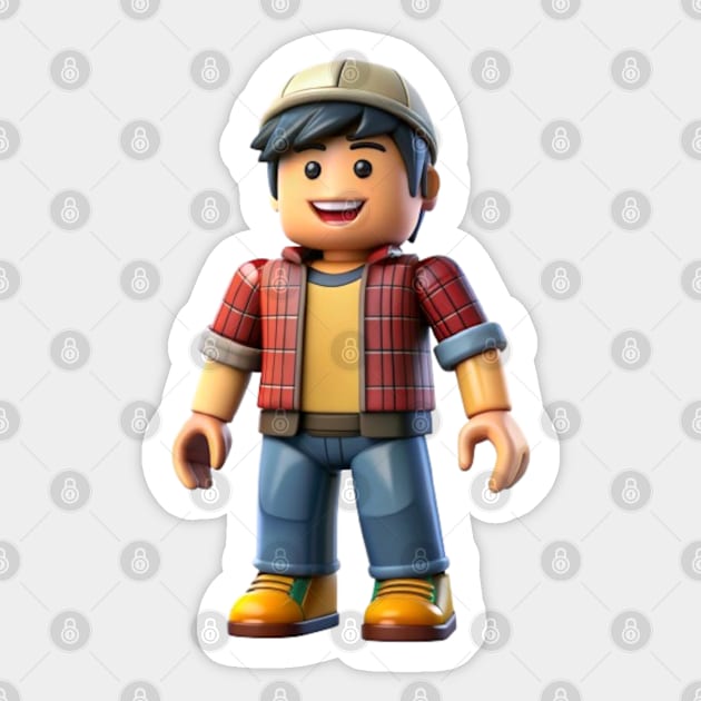 Constructor Roblox - Roblox Adopt Me - Sticker | TeePublic
