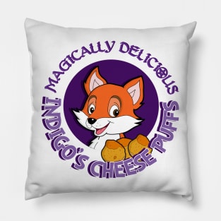 Indigo's Cheese Puffs Pillow