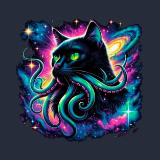 Cosmic Cthulhu Cat T-Shirt