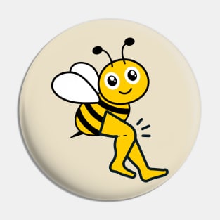 You're the bee's knees! An old saying design Pin