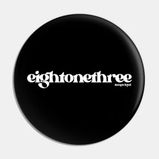 Eight One Three Pin