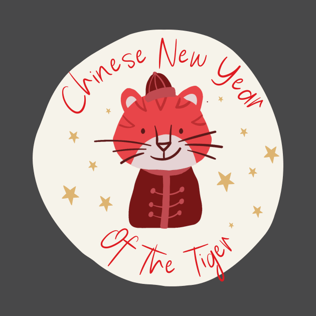 Chinese Year Of The Tiger by Natalie C. Designs 