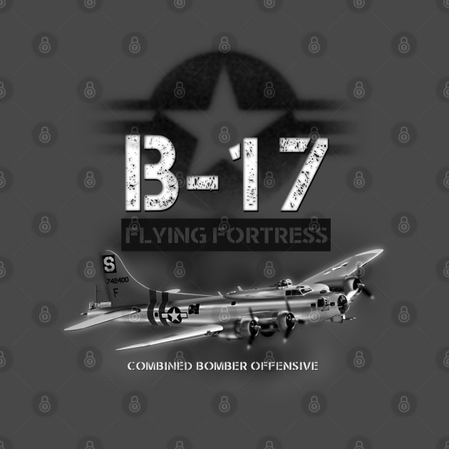 B17 Flying Fortress by hardtbonez