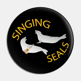 Singing seals Pin