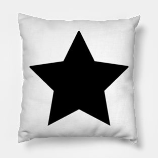 Black Star pattern Pillow