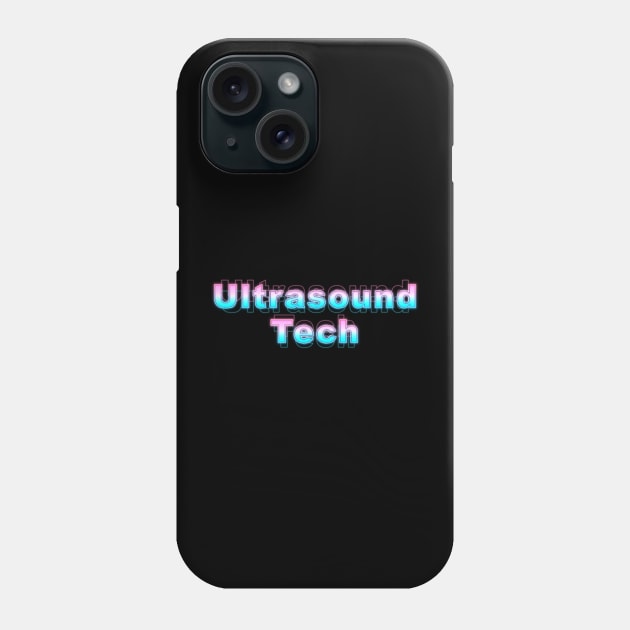Ultrasound Tech Phone Case by Sanzida Design