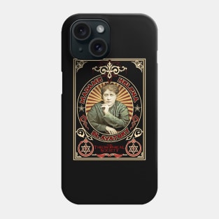 Madame Helena Blavatsky Design Phone Case