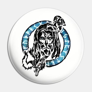 Odin the Allfather Pin