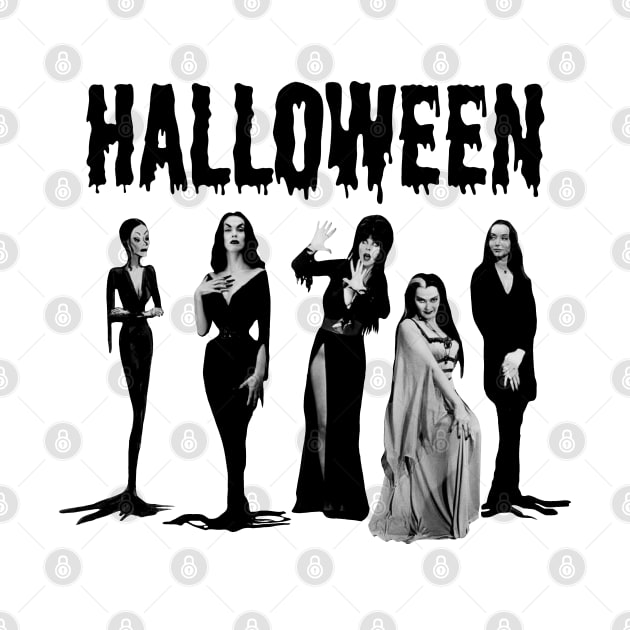 Halloween - Women of horror by Utopia Art & Illustration