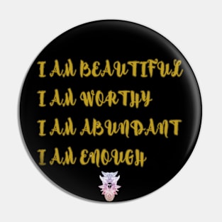 "I AM" AFFIRMATION Pin