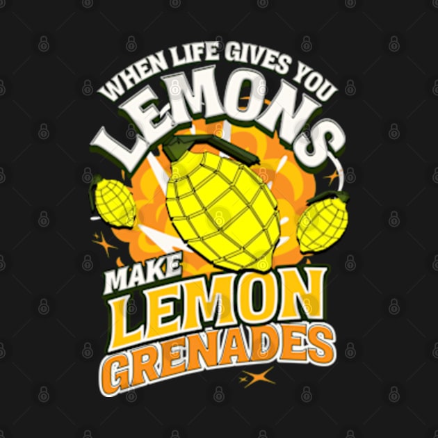 When Life Gives You Lemons Make Lemon Grenades by Three Meat Curry