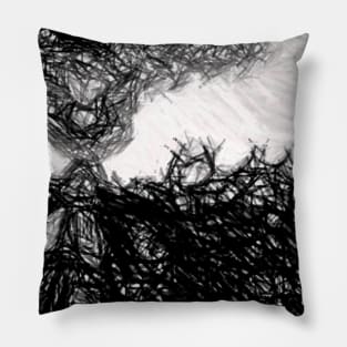 The Black Tree Pillow