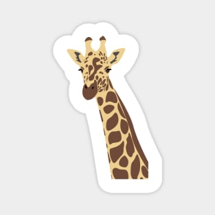 Giraffe design, vectorised Magnet