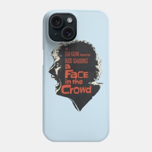 A Face in the Crowd Movie Poster Phone Case