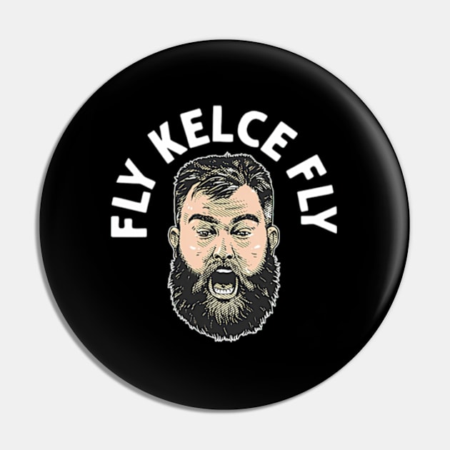 Jason Kelce Fly Kelce Fly Pin by binchudala