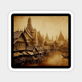 oude foto thailand Magnet