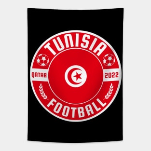 Tunisia Football Tapestry