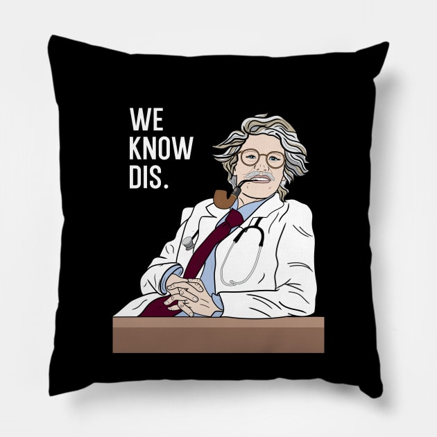 Kate McKinnon We Know Dis Pillow by Kittenpants Studios