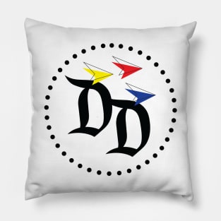 Dependency Gear (Black Ink) Pillow