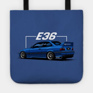 E36 M3 - PAPAYA STREETART Tote