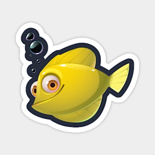 golden fish Magnet