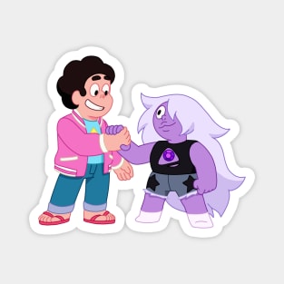 Steven and Amethyst Magnet