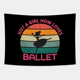 just a girl who loves ballet Tapestry