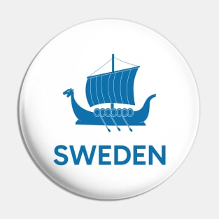 Sweden National Symbol Pin