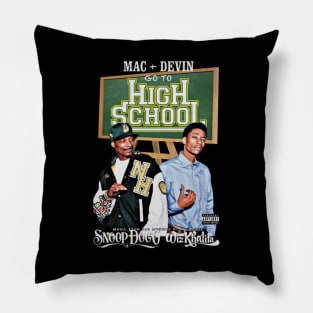 Snoop Dogg & Wiz Khalifa High School Pillow