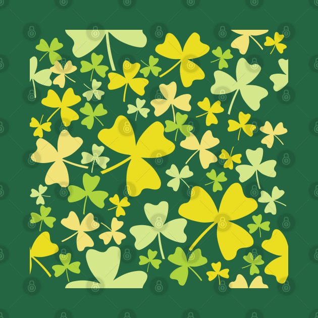 Shamrock Pattern by Barthol Graphics